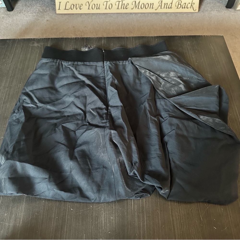 COS Gathered Mini Skirt